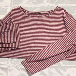 Talbots Striped Long Sleeve Top